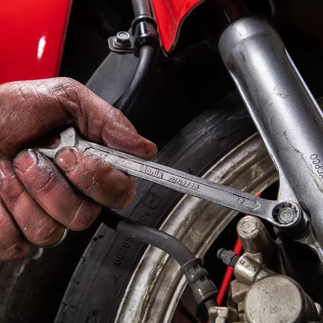 آچار یک سر تخت یک سر رینگ ۱۰ میلیمتری RH 2110